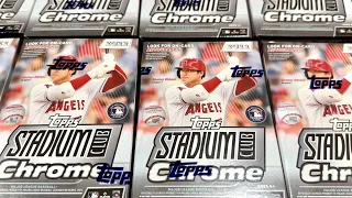 NEW RELEASE!  2022 STADIUM CLUB CHROME RETAIL REVIEW!