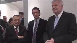 CSU Landesleitung München PK mit Ministerpräsident Horst Seehofer am 25 01 16 Teil I