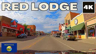 Red Lodge, Montana 4K scenic drive