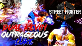 Street Fighter 6 ➤ This Luke Have Best Combo Conversions ● Dual Kevin Luke【Closed Test Beta 2.0】