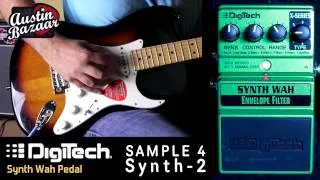 Digitech X-Series XSW SYNTH WAH Envelope Filter Pedal Demo