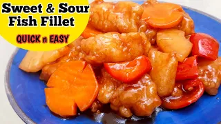 SWEET AND SOUR FISH FILLET | EASY AND YUMMY RECIPE | FIST FILLET SWEET AND SOUR