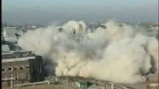 Explosive Demolition of Concrete Chimneys