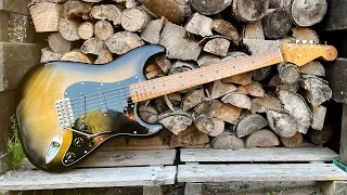 1950s inspired Stratocaster build
