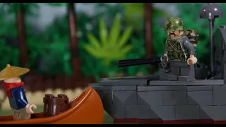 Lego Vietnam War - River Ambush Stop Motion