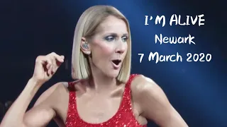 Celine Dion - I’m Alive - Live In Newark  - 8-March-2020