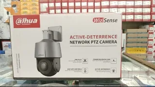 Dahua Wis Sense Active - Deterrence Network PTZ Camera Configuration.