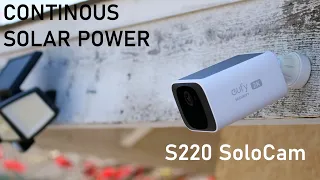 Eufy 2K S220 SoloCam Review | Solar Powered Wireless Security Camera