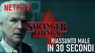 Stranger Things 4 Primi 8 minuti RIASSUNTI MALE in 30 SECONDI