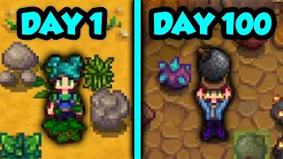 I played 100 Days of Stardew Valley