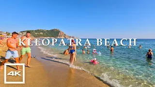 Kleopatra beach in Alanya, June 2023 🏖️ Summer walking | 4K HDR 60fps