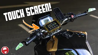 Chigee AIO-5 Lite | My Yamaha MT10 gets a Touch Screen!