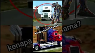 Mengapa Optimus tidak mirip dengan kendaraan yang iya tiru?