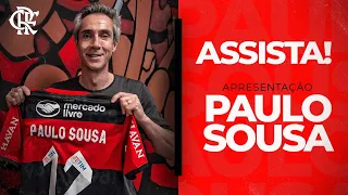 Apresentação do treinador Paulo Sousa AO VIVO