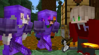 Minecraft Speedrunner VS 2 NETHERITE Juggernauts