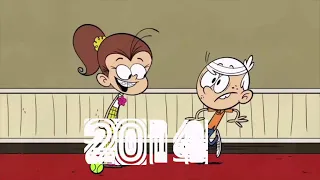 The loud house evolução 2014,2018,2021 #short