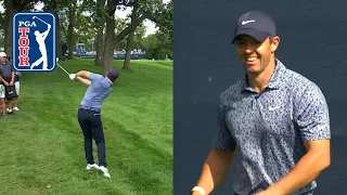 Rory McIlroy's INCREDIBLE chip-in birdie at BMW Championship