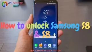 FORGOT PASSWORD -SM-G955F How to Unlock the Samsung Galaxy S8 and S8 Plus? Remove Pattern Unlock S8+