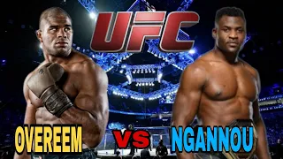 EA UFC 4 - OVEREEM VS NGANNOU GAMEPLAY ! HEAVYWEIGHT MATCH (1080P 60FPS)