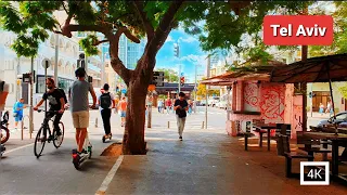 [4K] Tel Aviv, Walking Tour, Israel