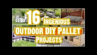 16  Ingenious Outdoor DIY Pallet Projects