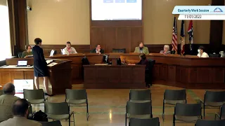 11-1-22 City Council quarterly work session