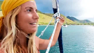 SURPRISE Sailing in St Kitts for the Birthday Girl ~Vlog #32