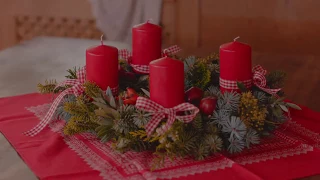 Wie bindet man einen Adventskranz?