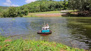 Mini Logging Tugboat