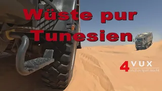 Expeditionsmobil "Paul"  1 Sandkorn in der Sahara. 6 Tg Wüste PUR in Tunesien, so ist 4x4 trucklife!