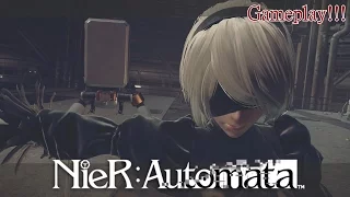 Nier: Automata Gameplay Demo | North American [English, Full 1080p HD, 60 FPS]