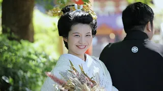 世界文化遺産　丹生都比売神社での結婚式