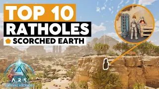 10 Hidden Scorched Earth Base Locations On ARK Ascended!