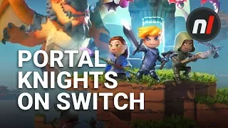 Minecraft, But with Production Value | Portal Knights on Nintendo Switch First Look