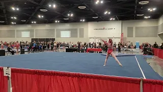 Floor from Regionals 9.65