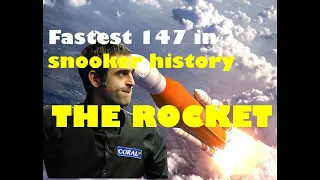 The Rocket! - Fastest 147 in snooker history: Ronnie O'Sullivan's world-record break