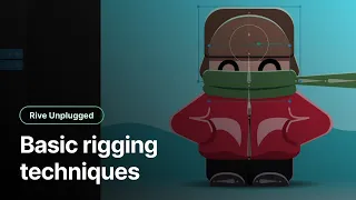 Snow day! Rig and animate with Rive.