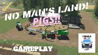 PIGS ON THE FARM!! - No Man's Land Gameplay Episode 6 - Farming Simulator 19