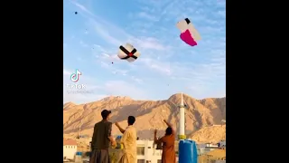 Kite flying in Quetta 🥰 #shorts