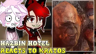 Hazbin Hotel reacts to Kratos || GOW || KRATOS || - Gacha React