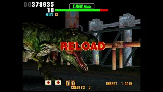 The Lost World: Jurassic Park Arcade 1CC (Default Settings)