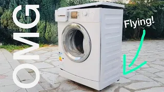 Stress test: HEAVY BRICKS vs Beko washing machine (End Game)