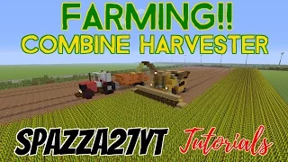 Combine Harvester Minecraft tutorial