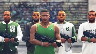 How To Join Grove And Start Gang War In GTA 5(Secret Gang War!)