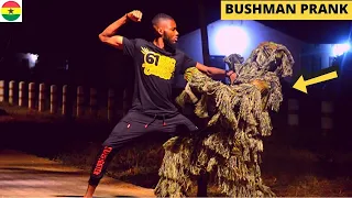 😂😂😂MIDNIGHT BUSHMAN PRANK! Intense Fright & Loud screams ! #63