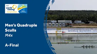 2022 World Rowing Championships - Men's Quadruple Sculls - A-Final