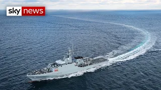 Jersey Dispute: Royal Navy ships arrive to counter French fishing blockade
