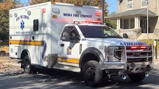 Media Fire Company MICU 23 Responding 10-28-23