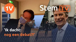 StemTV #13: Achter de schermen bij het EenVandaag Verkiezingsdebat: gebruikt Rutte een oortje?