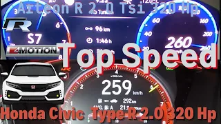 Honda Civic X Type R 2.0 320 Hp VS Vw Arteon R 2.0 Tsi 320 Hp Top Speed 0-260